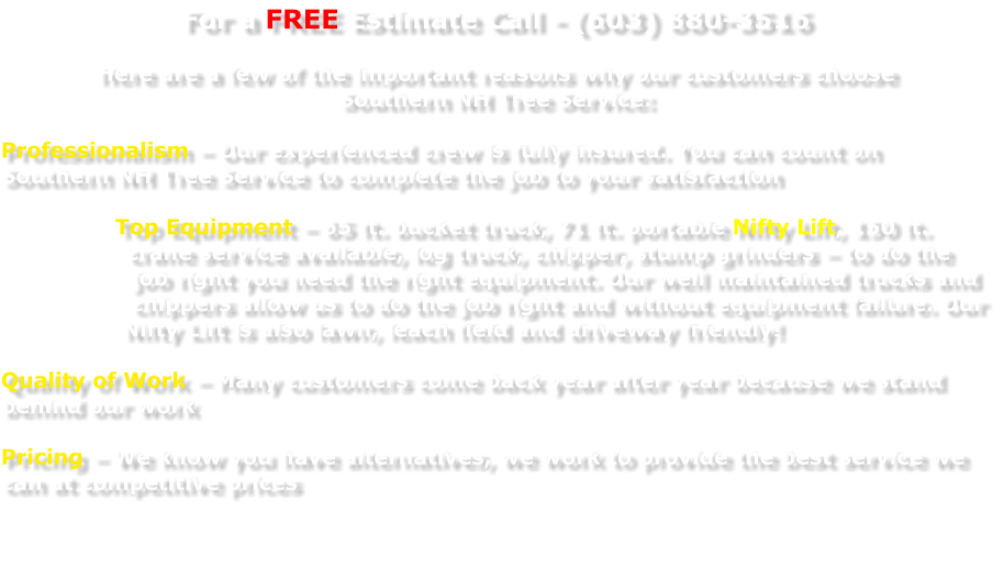 Southern NH Tree and Landscape work site